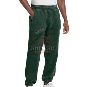 High Quality Streetwear Oversized Acid Wash <b>Trousers</b> Wholesale Fashion Clothing Acid Wash <b>Trousers</b> - Product Image 4