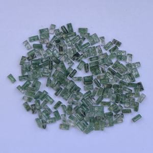 Piedras Sueltas de Ágata Musgo Verde Natural de 2 mm y 4 mm, Corte Baguette Facetado, Certificación IGI, Grado AAA, Suministros para la Fabricación de Joyas - Product Image 2