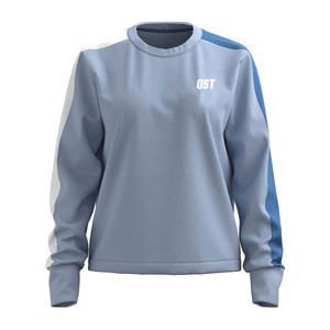 Sweat-shirt à col rond 100% coton de haute qualité pour femmes prix de gros Logo personnalisé conception vierge unie pour l'été - Product Image 1