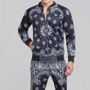 Chándales de sublimación de moda para hombres de alta calidad Diseño personalizado Logo Tallas grandes Técnicas impresas Cierre de cremallera Precio barato - Product Image 5