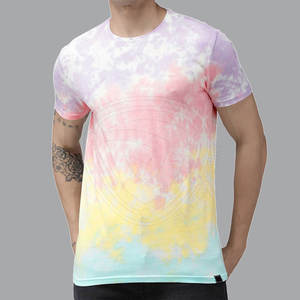 <b>Tie</b> <b>Dye</b> Printing Hot Sale <b>Men</b> T-<b>Shirts</b> Light Weight <b>Men</b> T-<b>Shirts</b> New Arrival T-<b>Shirt</b> For <b>Men</b> - Product Image 4