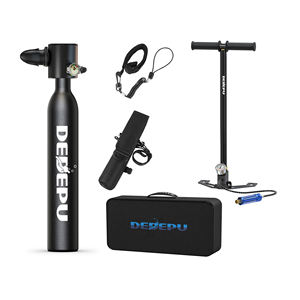 DEDEPU bouteilles d'<span class=keywords><strong>air</strong></span> de plongée de sauvetage d'urgence de rechange <span class=keywords><strong>Mini</strong></span> réservoir de poumon de plongée sous-marine 0.5L - Product Image 1