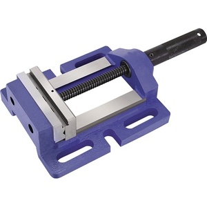 Drill Press <b>Vice</b> 125mm Jaw Width 112mm <b>Clamping</b> Width-TECWERK Bench Vise - Product Image 1