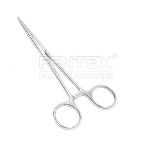 2 Piezas de Pinzas Hemostáticas Crile con Bloqueo, Rectas y Curvas de 5.5 Pulgadas, Instrumento Quirúrgico Básico - Product Image 2