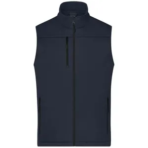 Chaleco Softshell Sostenible para Hombre, para Senderismo, con Bolsa Impermeable - Product Image 3