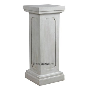 Heavy Duty Metal de gran tamaño plateado Color plateado Diseñador simple Decoración de entrada de boda y centro de mesa Trompeta Jarrón - Product Image 1