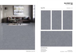 Azulejos blancos modernos Markina de 600x1200mm, tamaño personalizado, acabado pulido mate brillante para baños, villas, escuelas, supermercados - Product Image 3