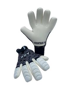 Guantes de portero de cuero Premium personalizables ajuste personalizado venta al por mayor fútbol látex agarre - Product Image 5