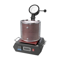 Horno de Fusión de Metales Preciosos Digital, Controlador de Temperatura Automático, para Fabricación y Reciclaje de Joyería, Certificado CE
