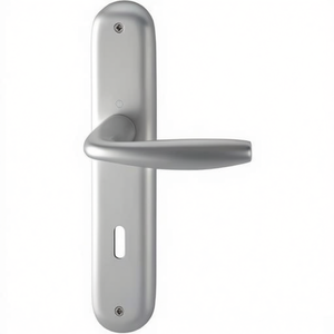 Juego de Placas de Puerta Nuevas HOPPE de Aluminio F1 OB 72 mm DIN Izquierda/Derecha, Modelo New York 1810/273P - Product Image 3