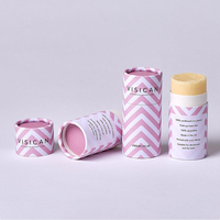 Étui de luxe en tube mat doublé d'éponge, en matériaux recyclés, avec impression de logo personnalisée, vente en gros directe d'usine pour emballage cadeau de cigarettes