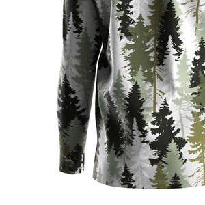 เสื้อซับลิเมชันสำหรับผู้ชายเสื้อเชิ้ตผ้าฝ้าย100% ลำลองแบบซับลิเมชันดีไซน์ใหม่ทนทานซักได้ง่าย - Product Image 6