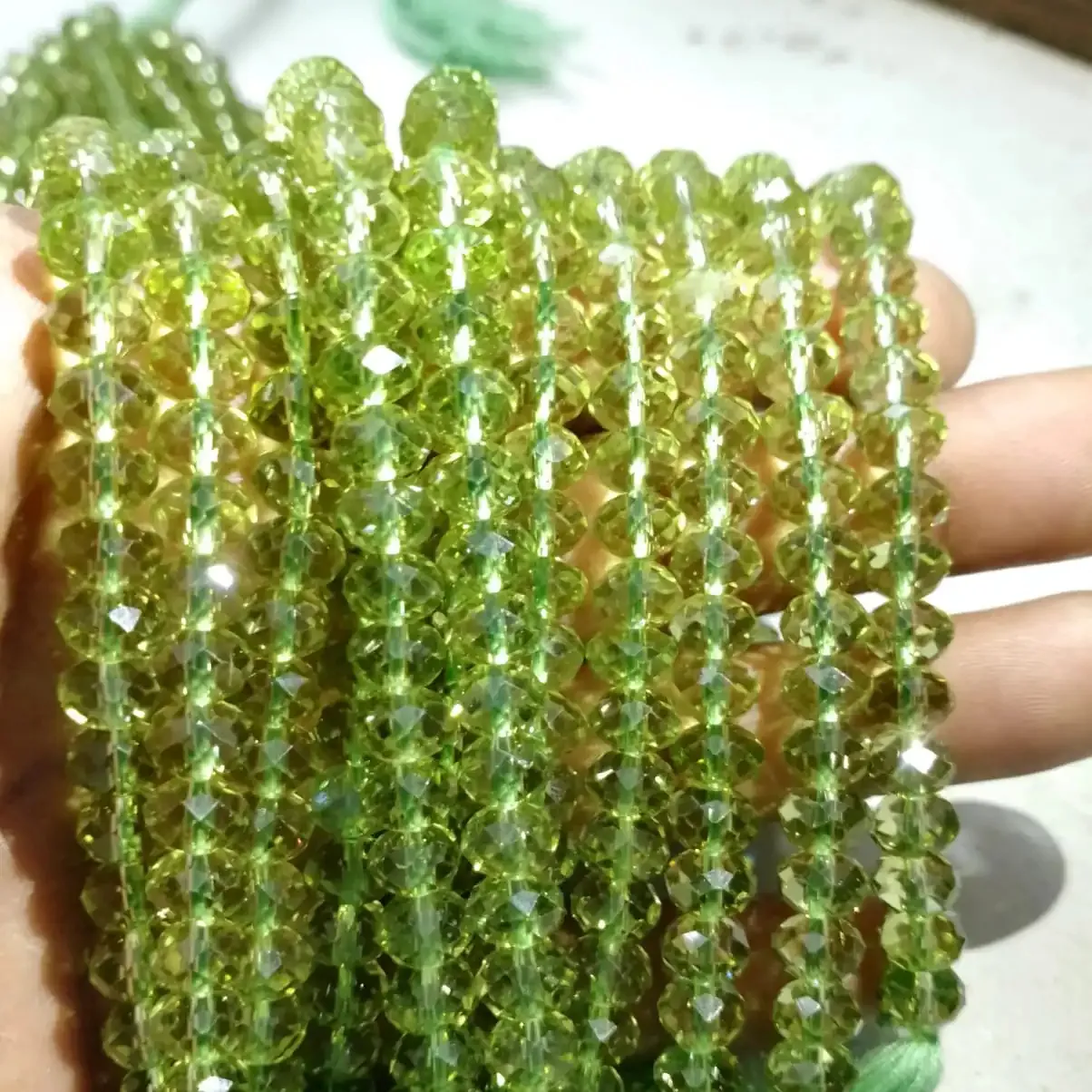 Verre en vrac naturel kating à la main super fabrication de qualité au prix de gros fabricant Inde bijoux verre fait à la main