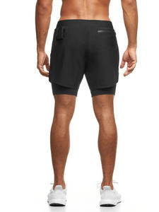 Pantalones cortos de entrenamiento para correr para hombre, pantalones cortos transpirables para correr, pantalones cortos de malla para hombre, Joggers, Fitness, entrenamiento atlético, gimnasio - Product Image 4