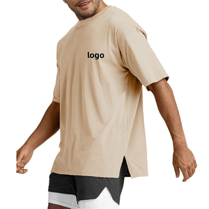 Camiseta de compresión gruesa OEM de manga corta para hombre, camisetas de gimnasio transpirables para entrenamiento muscular, correr, camisetas de gimnasio de ajuste rápido para hombre - Product Image 4