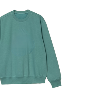 เสื้อสเวตเตอร์สีเขียวอมฟ้าธรรมดา แบบยูนิเซ็กซ์ สวมใส่สบาย เนื้อผ้านุ่ม สวมใส่สบายๆ สำหรับผู้ชายและผู้หญิง แขนยาว ทันสมัย น้ำหนักเบา อบอุ่น แฟชั่น - Product Image 6