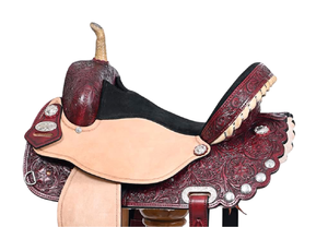 Selle Western de cheval en cuir véritable de qualité supérieure baril course conception optimale pour l'équitation selles Western - Product Image 2