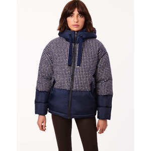 Giacca Invernale Imbottita Bernardo Blu Navy Taglia Grande, Resistente all'Acqua e Impermeabile con Tecnologia Mista Avanzata - Product Image 1