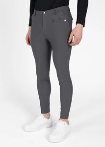 Pantalons d'équitation élégants pour hommes, coupe ajustée, durables, respirants, extensibles, pantalons d'équitation personnalisés pour la performance équestre - Product Image 5