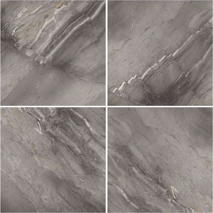 Modelo de pared y suelo de porcelana brillante-Aplicación de azulejos de mármol BRACIA VEED MONO por Novac Ceramic LLP India 600x600mm - Product Image 4