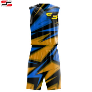 Conjuntos de baloncesto personalizados camiseta sublimación espacios en blanco al por mayor camisetas de baloncesto personalizadas diseño uniforme camiseta de baloncesto DIY - Product Image 4