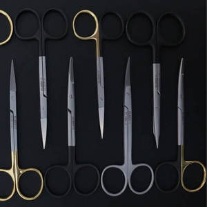 Juego de tijeras quirúrgicas profesionales | Instrumentos médicos y dentales de acero alemán surtidos - Product Image 4