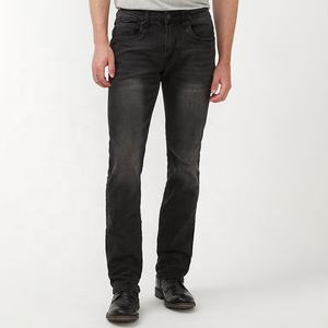 Jeans droits confortables de style nouveau pour la saison 2025/26, taille personnalisée en usine, jeans décontractés pour hommes, mode slim, jeans longs pour hommes - Product Image 1