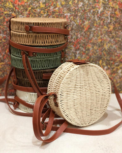 Sac en bambou, sac bandoulière en bambou naturel, écologique, fait à la main et durable - Product Image 2