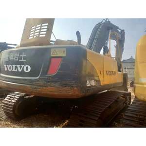 Mini-excavatrice sur chenilles Volvo EC290BLC d'occasion, équipement d'ingénierie de qualité avec moteur Cummins, pompe Isuzu, prix bas - Product Image 2