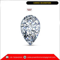 Exposant la plus haute qualité 10% naturel VSS clarté E-F-G-H couleur 1.3mm à 4.2mm diamants blancs en vrac à prix minimal