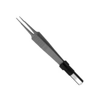 Pinzas Bipolares Manuales de Acero Inoxidable Más Vendidas, Aisladas, con Conector Plano Oftálmico, Antiadherentes, Certificación CE, SurgiRight - Product Image 1