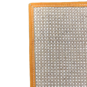 Napperons en jute naturel Tissé sur mesure Carré écologique Mini Tapis de table Matériau en verre résistant à la chaleur Usage domestique - Product Image 1