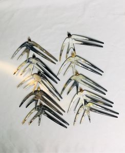 COM HANDMADE POLISHED BUFFALO HORN <b>HAIR</b> ACCESSORIES <b>Hair</b> Fork Stick <b>Barrettes</b> Clips <b>for</b> Jewelry Matiss <b>Hair</b> Styling - Product Image 5