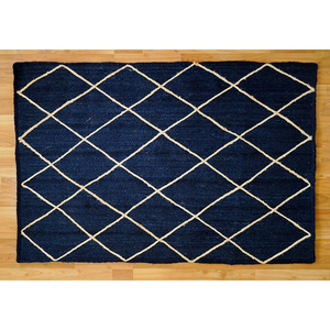 Vente en gros de tapis de jute de luxe faits à la main taille personnalisée pour un usage domestique design moderne écologique par un fournisseur professionnel - Product Image 2