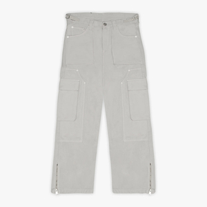 <b>Men's</b> Heavyweight Cotton Flared Sweatpants Trending <b>Baggy</b> Cargo Sportswear Joggers Pants Hip Hop Mid High Stacked Trackpants - Product Image 6