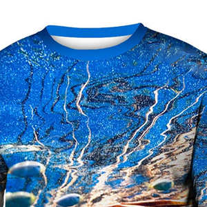 Chemises de pêche pour adultes à manches longues, taille XL, 100 % polyester, logo personnalisé, UPF 50, légères, coupe-vent, respirantes - Product Image 3