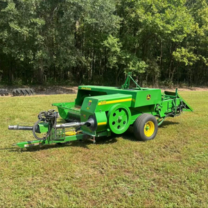 Envío Gratuito, Enfardadora de Heno Cuadrada Mini John D 348, Maquinaria Agrícola para la Compresión de Pasto con Componentes Principales - Product Image 5