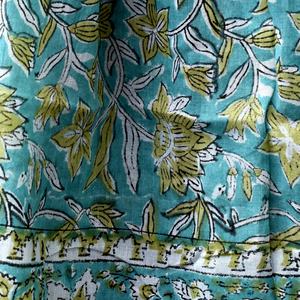 Peso ligero algodón Sarong Sanganeri bloque estampado bufanda, hecho a mano playa cubrir Ups, multicolor mujer bufandas Pareo al por mayor - Product Image 2