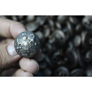 Tique M tique etal llolloy uuttons/Bronze etal uttons / Brass Ceremonial utton - Product Image 2