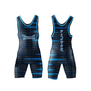 DISEÑO OEM SUBLIMADO 2025 WRESTLING SINGLET UNISEX CUSTOM WRESTLING SINGLETS GYM SPORTS ODM - Product Image 1
