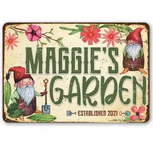 Custom Name metal garden signs Notice Custom Vintage Sign Handmade Iron Signs Available Wholesale From Indian Vendor Cheap