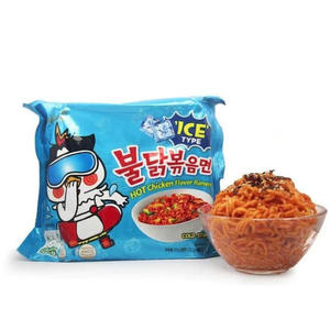 Nouilles instantanées Buldak saveur poulet épicé glacé 755g & 151g, nouilles frites à froid en vrac - Product Image 1