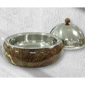 Réchauffeur d'aliments Casserole Équipement Réchauffeur de buffet Vaisselle Vaisselle Pot de service alimentaire Par Indian Metal World - Product Image 6