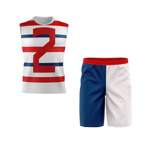 Premium Custom 7v7 Uniforme de fútbol americano para adultos Nuevo diseño Ropa deportiva de talla grande Transpirable Temporada de verano al aire libre - Product Image 6