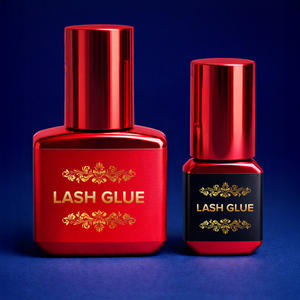 กาวต่อขนตาแบบมืออาชีพสำหรับแบรนด์ส่วนตัว แห้งภายใน 1-2 วินาที บรรจุภัณฑ์แบบกำหนดเอง กาวต่อขนตาคุณภาพพรีเมียมสำหรับขายส่ง - Product Image 1