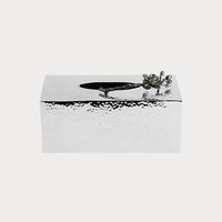 Porte-boîte à mouchoirs élégant en calligraphie arabe, design en acrylique doré de qualité supérieure, durable, taille personnalisable, logo élégant, distributeur de serviettes