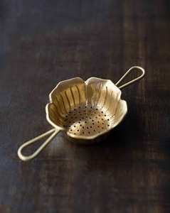 Passoire à thé en laiton écologique la plus vendue pour la maison, l'hôtel, le restaurant, la cuisine, ustensiles de cuisine en métal pur, essentiel - Product Image 3