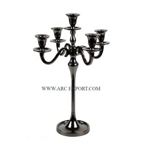 Bougeoirs et supports de décoration de table en aluminium Accessoires de table éclaircissants de première qualité Bougeoirs à vendre - Product Image 5