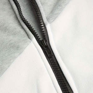 Qualité supérieure Hiver Hommes À Capuche Solide Survêtements Streetwear 100% Coton Polaire Logo Personnalisé Courir En Plein Air Jogging Ensemble - Product Image 5