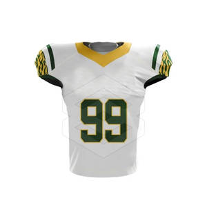 Camiseta de fútbol americano de calidad superior, precio al por mayor, camiseta de fútbol americano con nombre de equipo personalizado - Product Image 6